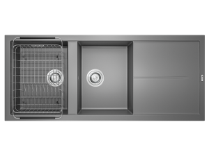 Chậu rửa bát Granite Sink Livello Smart 1160 – Grey