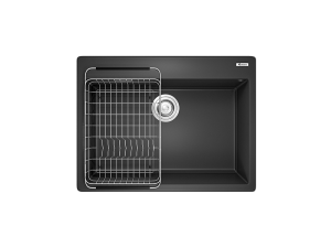 Chậu rửa bát Granite Sink Ruvita 680 – Black