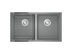 Chậu rửa bát Granite Sink Veloci 760D – Grey
