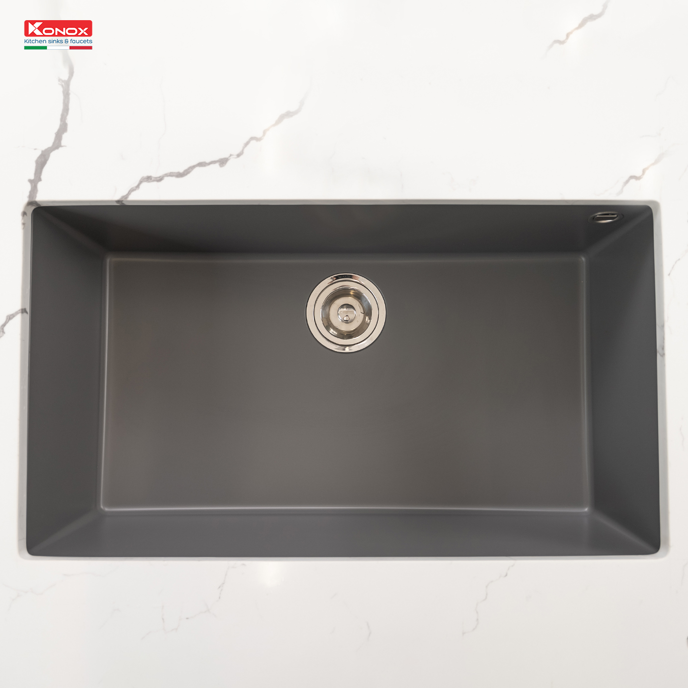 Chậu rửa bát Granite Sink Naros 760S – Grey