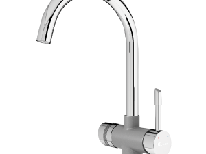 Vòi rửa bát ba đường nước Trim-Water Grey