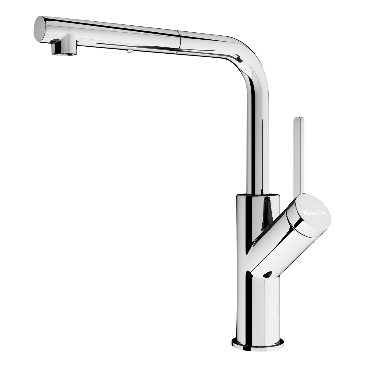 Vòi rửa bát dây rút Artan Chrome