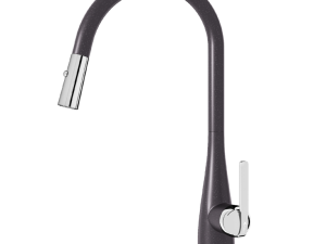Vòi rửa bát dây rút Curva Black