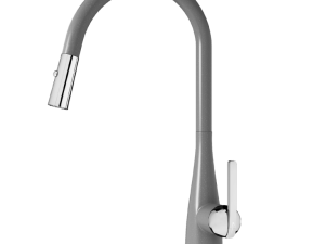 Vòi rửa bát dây rút Curva Grey