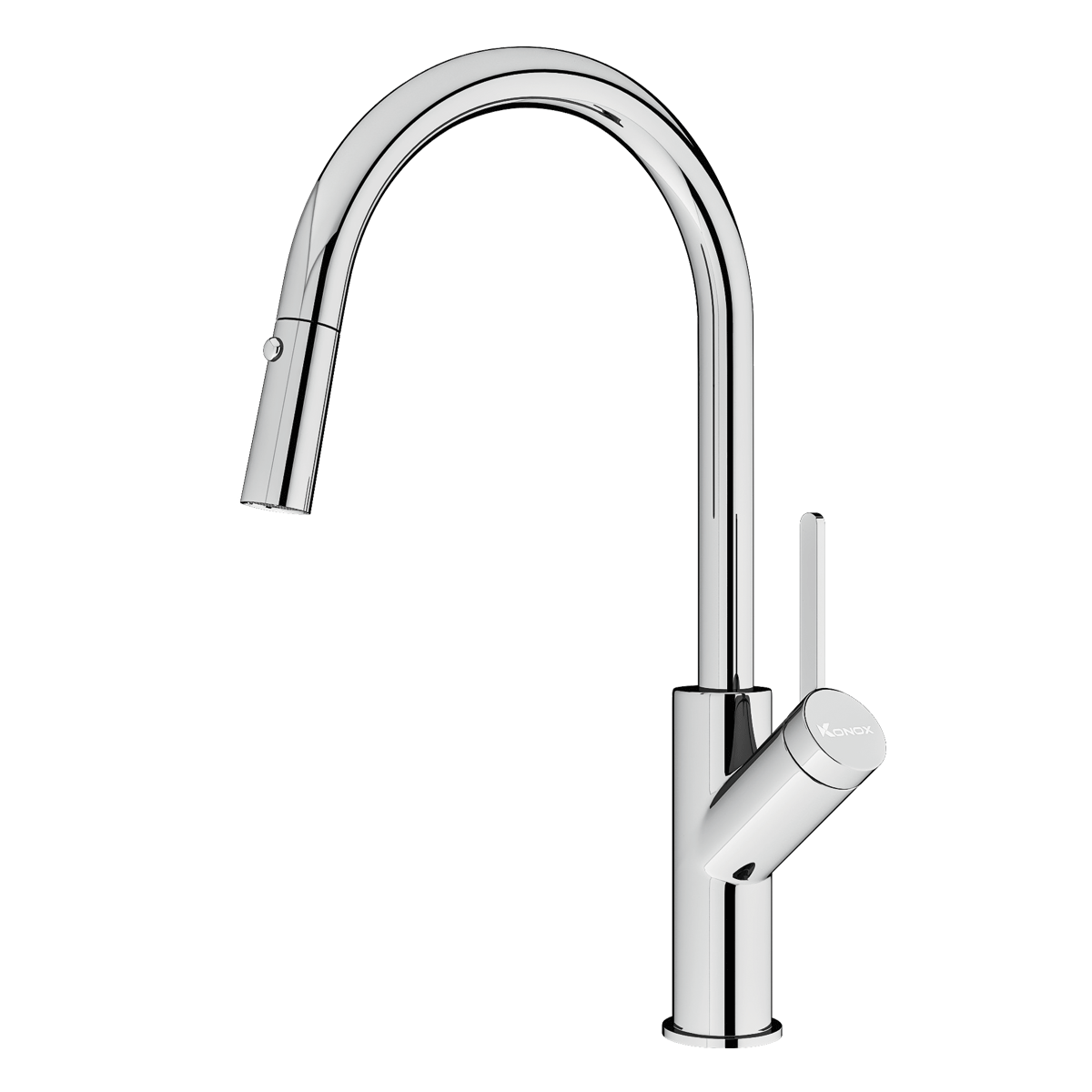 Vòi rửa bát dây rút Ponte Chrome