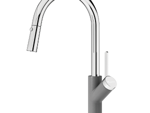 Vòi rửa bát dây rút Ponte Grey
