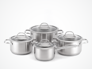 Bộ nồi inox 8 món cao cấp Malloca SA-4002