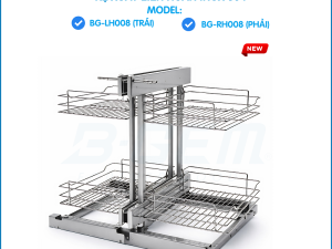 Kệ Xoay Liên Hoàn B-gem BG-LH008