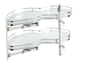 MÂM XOAY HÌNH LÁ 2 TẦNG - INOX 304_BG-MX900AL