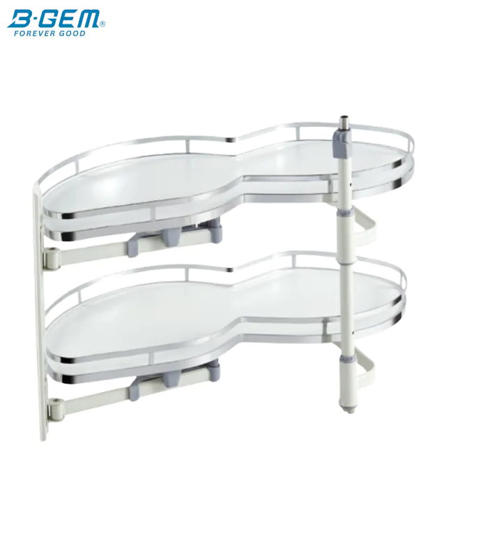 MÂM XOAY HÌNH LÁ 2 TẦNG - INOX 304_BG-MX900AL